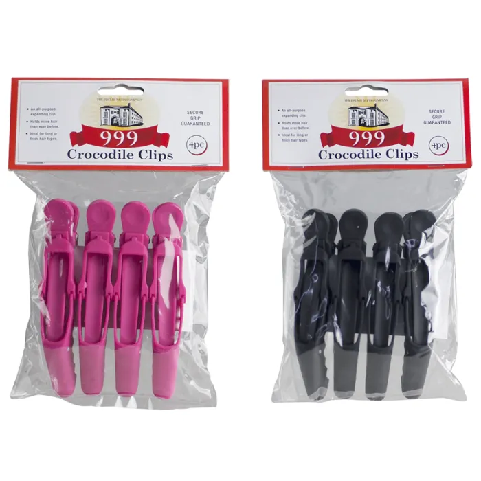 999 Crocodile Clips - 4 Pack