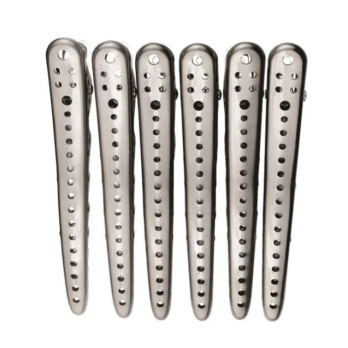Professional Super Clips - Sectioning Clips x6 Silver