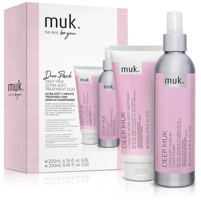 Deep Muk Ultra Soft Treatment & Leave-in Conditioner Duo (2 items)