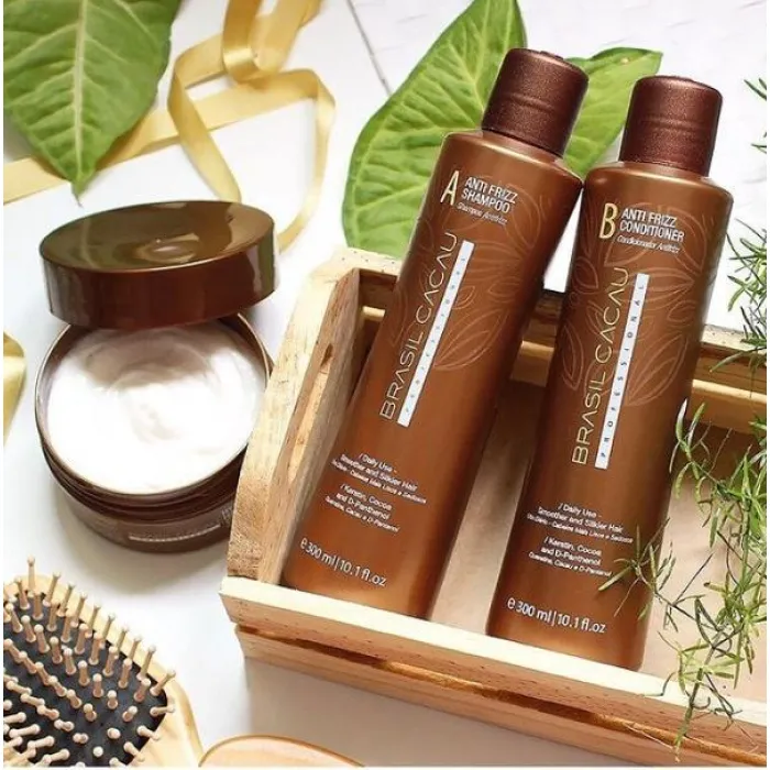 Keratin Anti Frizz Shampoo & Conditioner Duo 2 x 300ml