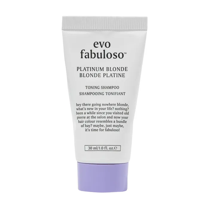 Fabuloso Platinum Blonde Toning Shampoo Mini 30ml 1 2151-fabuloso-platinum-blonde-toning-shampoo-mini-30ml-1.webp