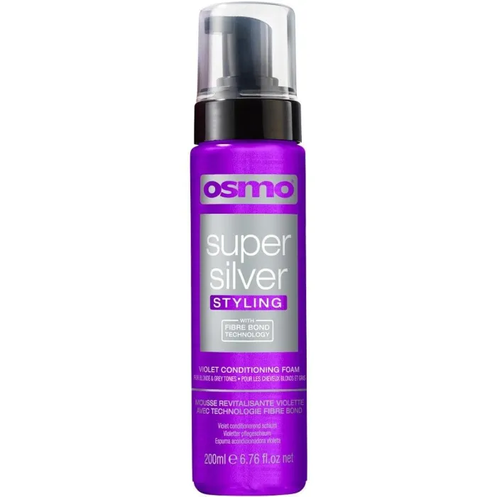 Super Silver Styling Violet Conditioning Foam 200ml