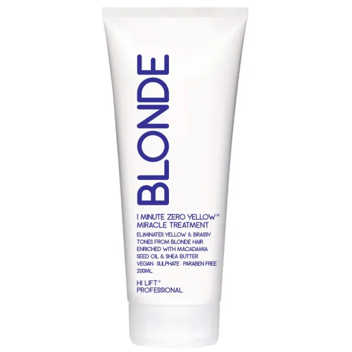 Blonde 1 Minute Zero Yellow Miracle Treatment 200ml