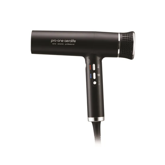 Aerolite Hairdryer in Black
