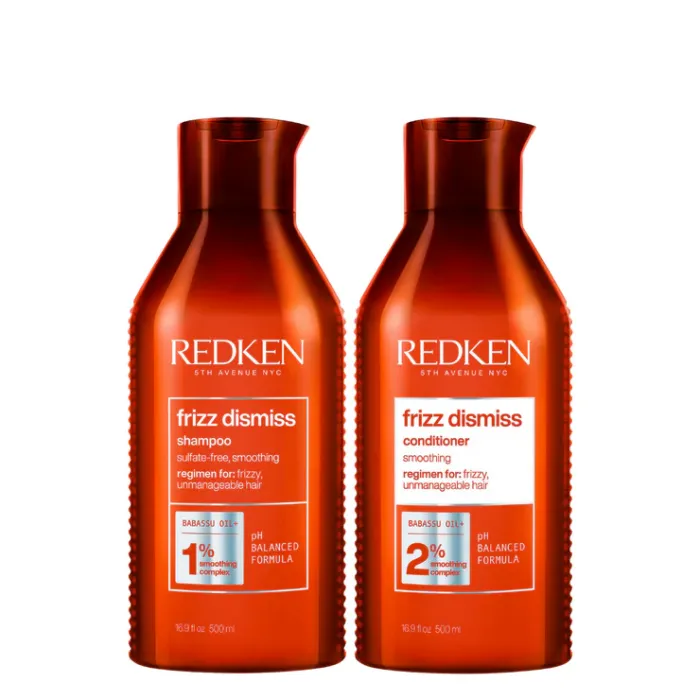 Frizz Dismiss Shampoo and Conditioner 500ml Duo