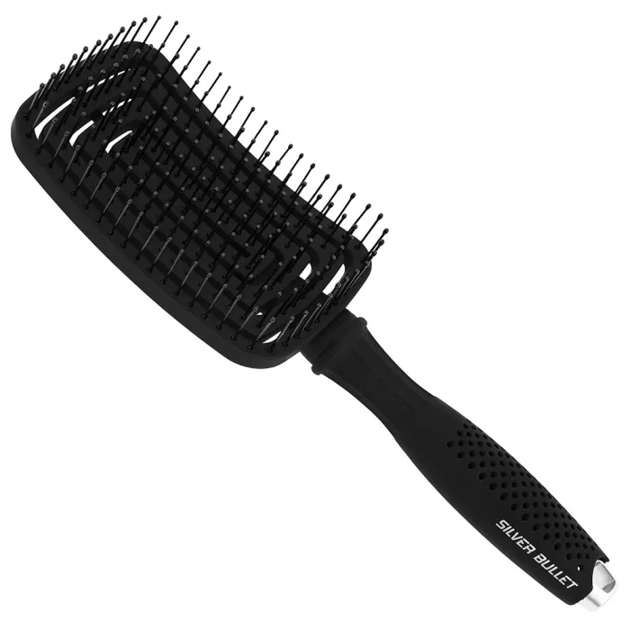 Black Velvet Detangle Vent Hair Brush