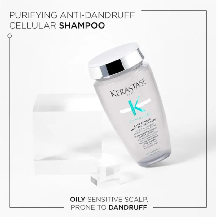 Symbiose Puret Anti-Dandruff Shampoo for Oily Scalp 250ml