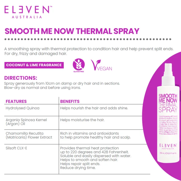 Smooth Me Now Thermal Spray 200ml