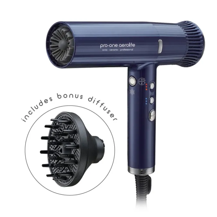 Aerolite Hairdryer in Blue Sapphire