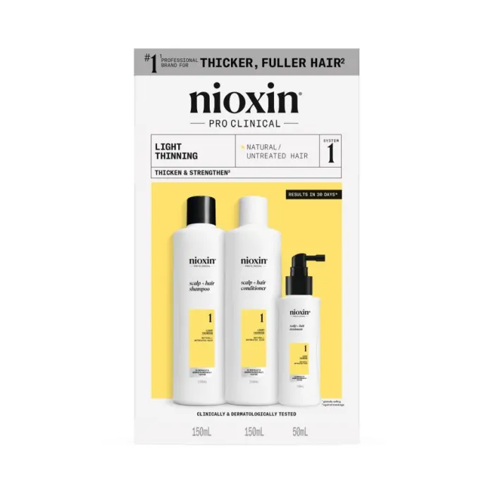 Scalp + Hair Thickening Trial Kit (System 1)