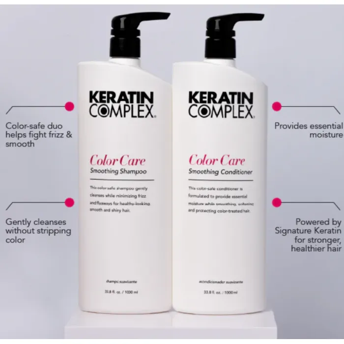 Color Care Smoothing Shampoo & Conditioner 1 Litre (2x1000ml)