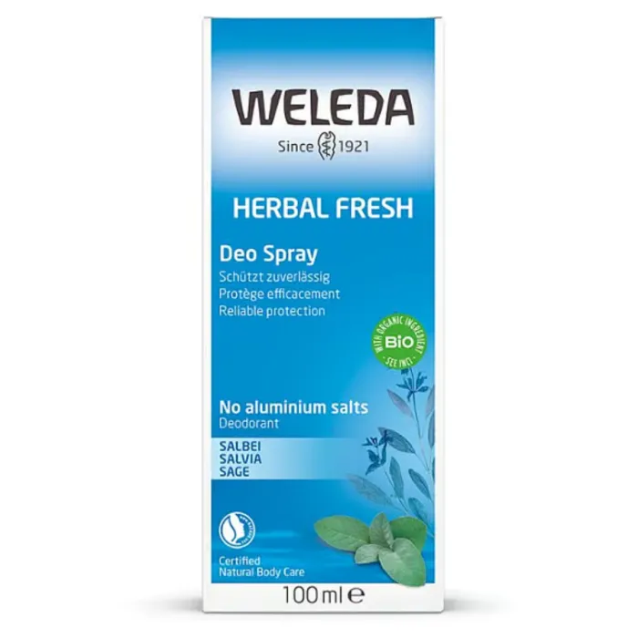 Herbal Fresh Deodorant Spray in Sage 100ml