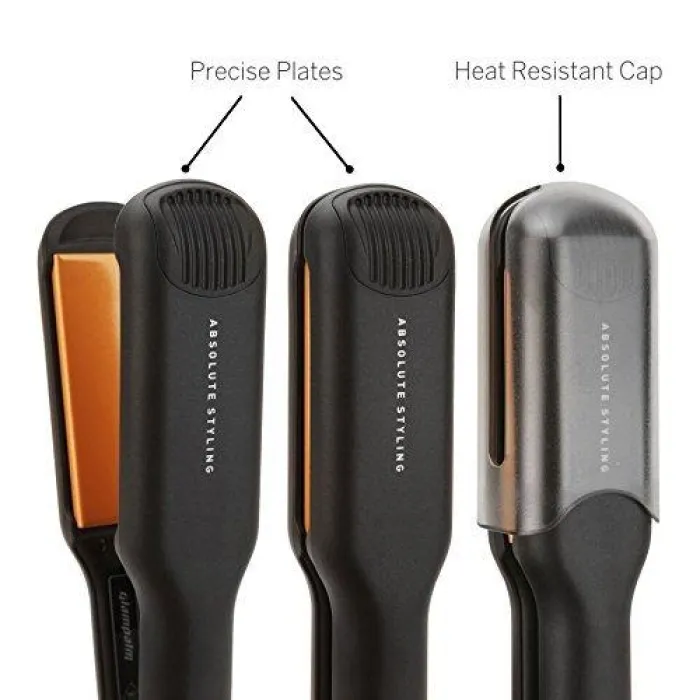 GP501 Wide Plate Ceramic Hair Straightener 40mm