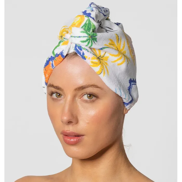 RIVA Hair Towel Wrap - Isola Postcard