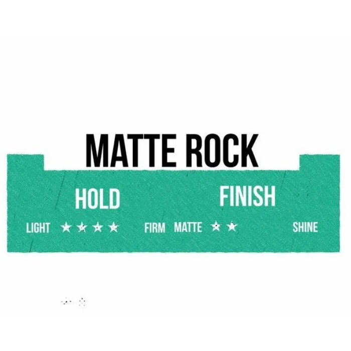 Matte Rock - Medium Hold Matte Wax 100ml