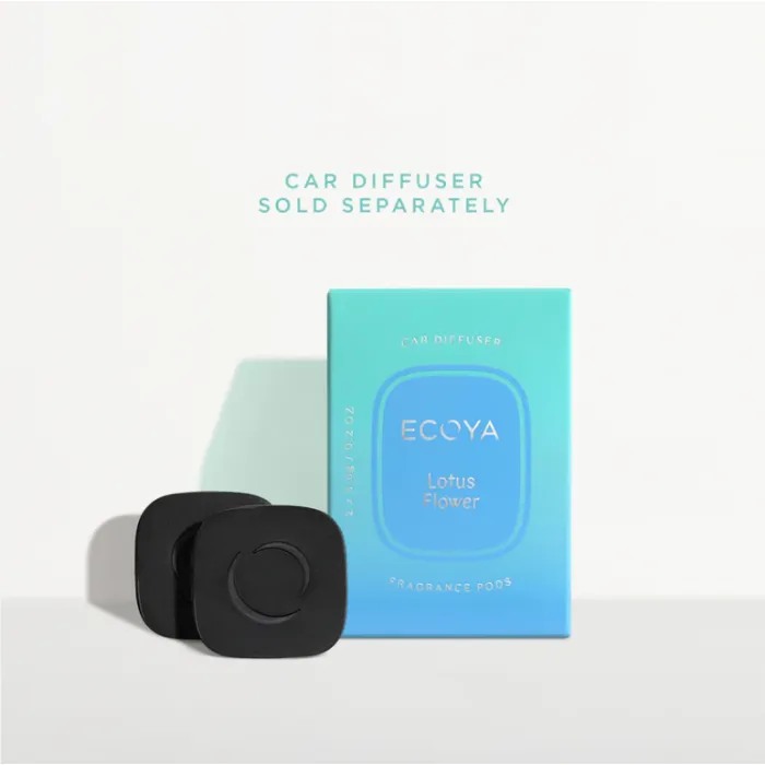 Car Diffuser Fragrance Pods in Lotus Flower (2 x refill pods)