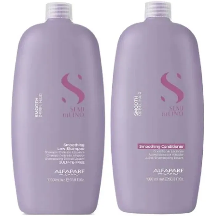 Semi Di Lino Smoothing Shampoo and Conditioner 1 Litre Duo