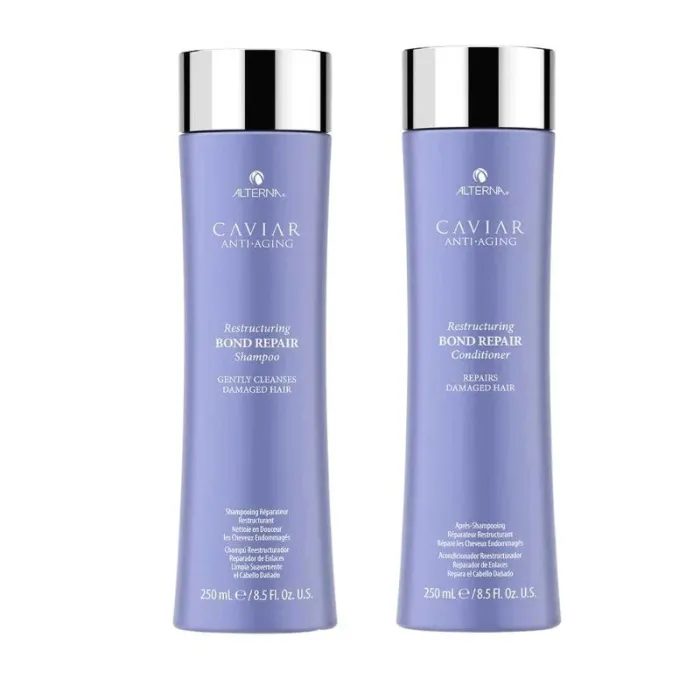 Caviar Anti-Aging Bond Repair Shampoo and Conditioner 300ml Duo