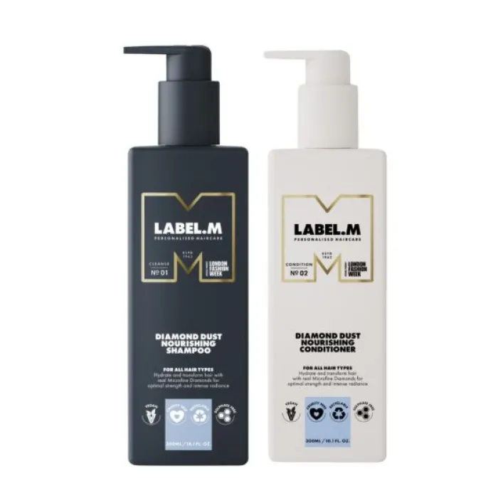 Diamond Dust Nourishing Shampoo and Conditioner Duo 300ml