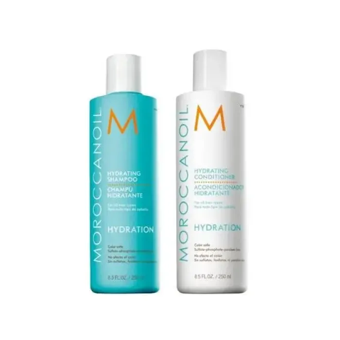 Hydrating Shampoo and Conditioner Duo 250ml
