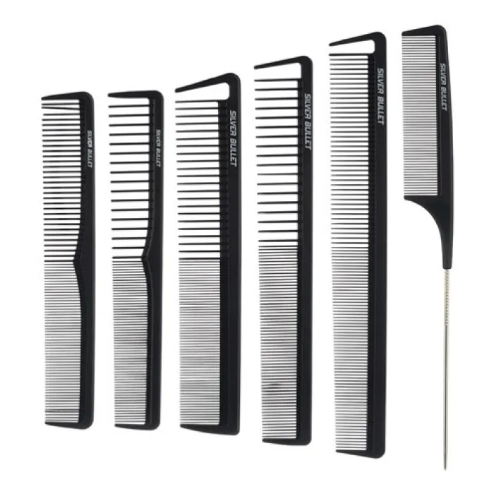 Carbon Comb Set 6pc