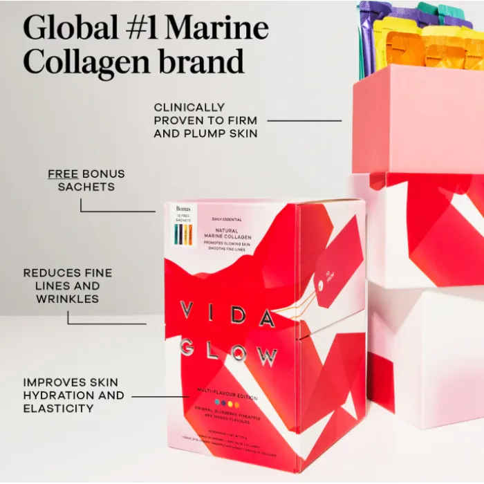 Limited Edition: Marine Collagen Multi-Flavour 40 sachets