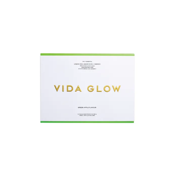 Liquid Collagen Skin + Energy (Green Apple) 15 X 12.4Ml Liquid Collagen Sachets