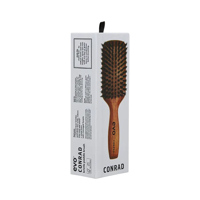 Conrad Natural Bristle Paddle Brush Conrad