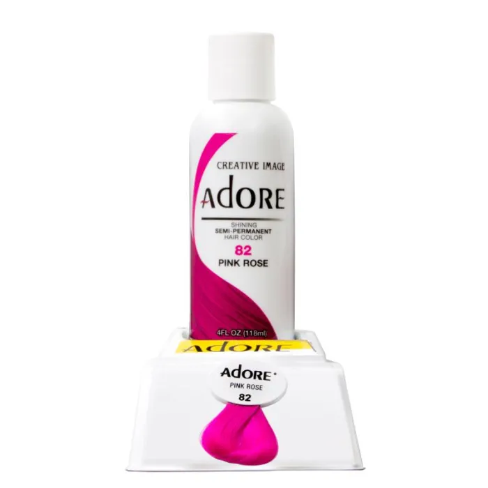 Semi Permanent Hair Colour - 82 Pink Rose AD82